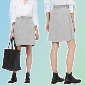 LULULEMON Start Anew Skirt Size 6 Heathered Medium Grey